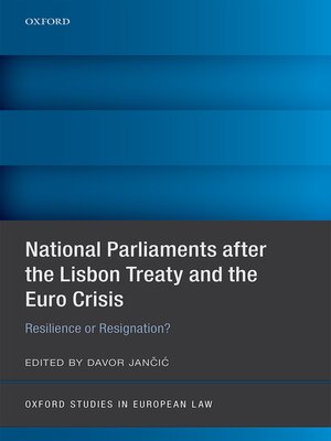 cover image of National Parliaments after the Lisbon Treaty and the Euro Crisis